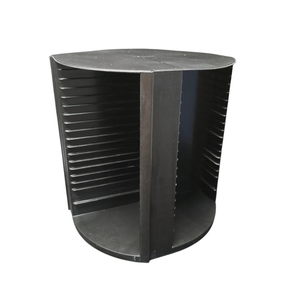 Laserline CD Compact Disc Spinning Carousel Storage Rack - 80 CDs